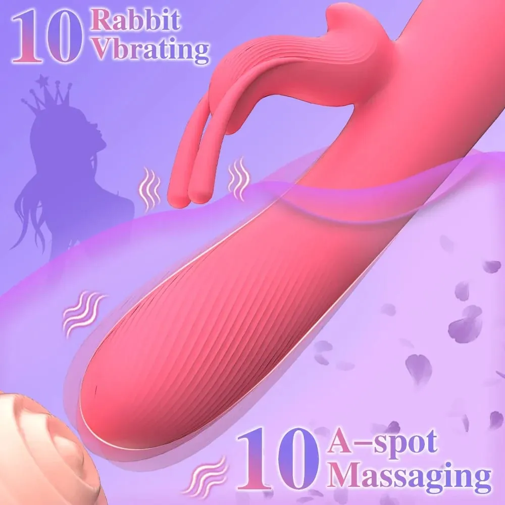 Rabbit Vibrator Women Panties Vibrator G-Spot Vagina Clitoris Dual Vibration Stimulator Female Masturbator Sex Toy for Women 18+ — image 3
