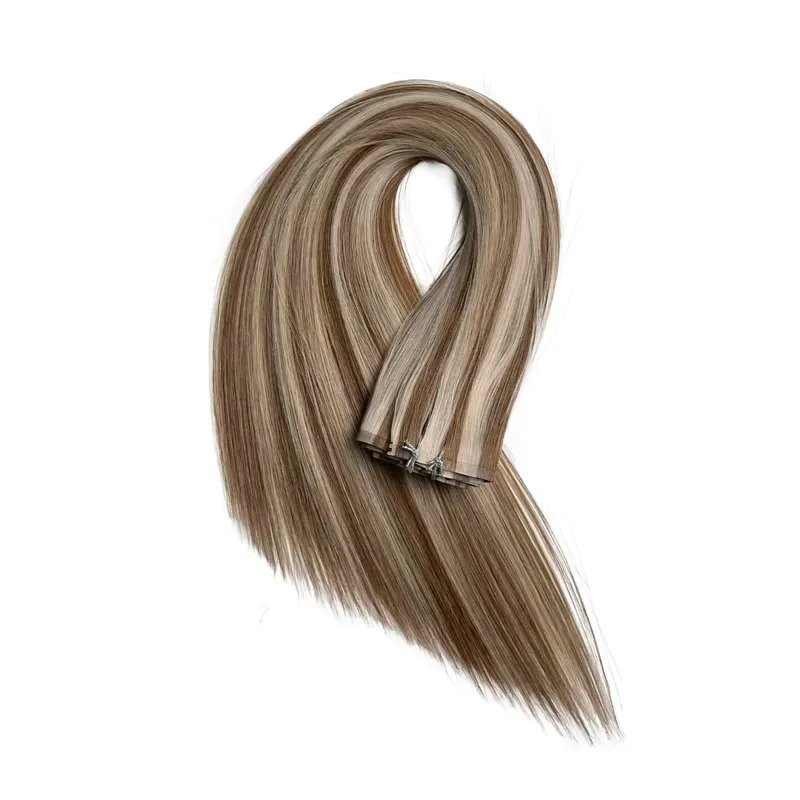 160g หนา PU คลิปต่อผมมนุษย์ไม่มีรอยต่อ Weft เทปคลิปสำหรับหนาผมดิบที่มองไม่เห็นผม — image 15