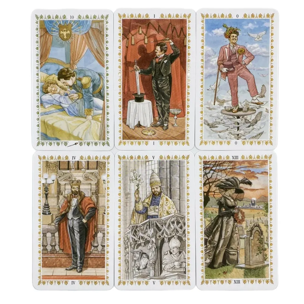Romantic Tarot 78 Card Deck Fate Divination Oracle Party Board Game Playing Card — image 2