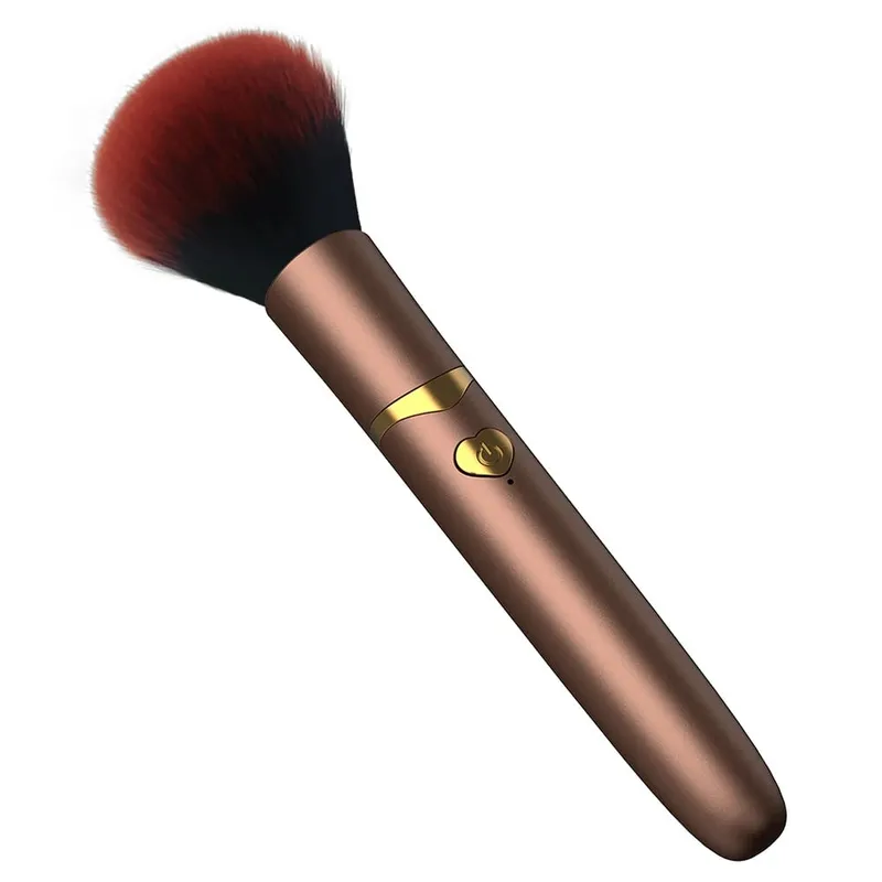 Electric Loose Powder Brush Multifunctional Quick Makeup Brush Blush 10 Gears Vibration Rechargeable Makeup Brush Tools — image 10