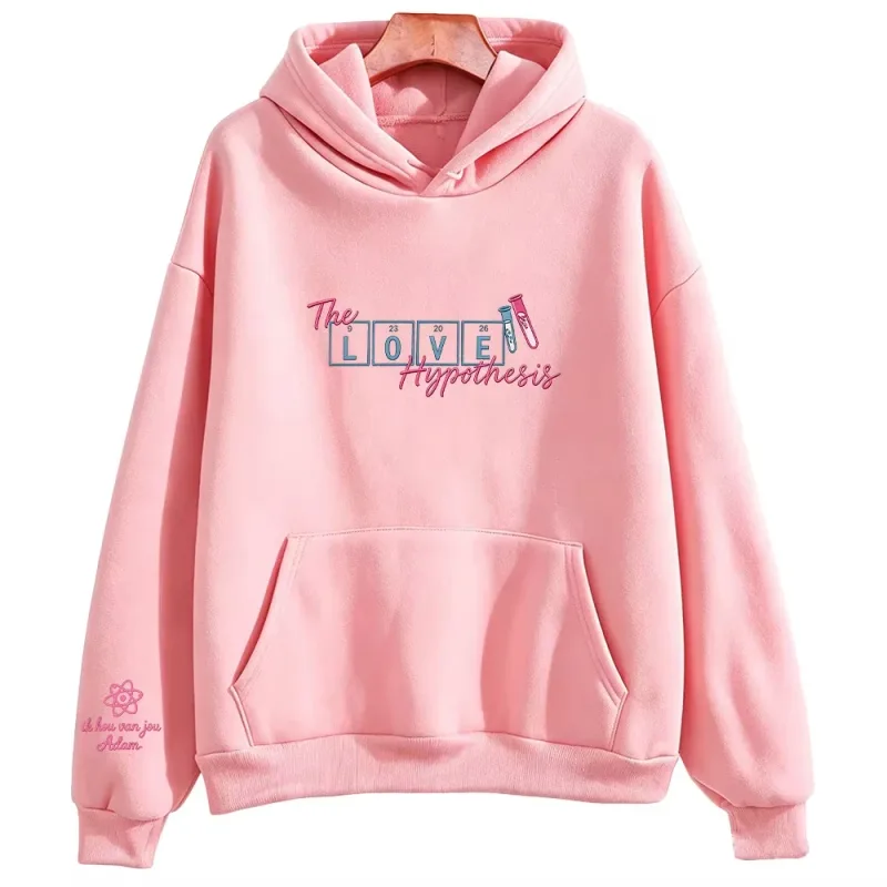The Love Hypothesis Book Art Movie Graphic Print Hoodies Women Men Streetwear Hip Hop Long Sleeve Harajuku Oversized Sweatshirts — image 18