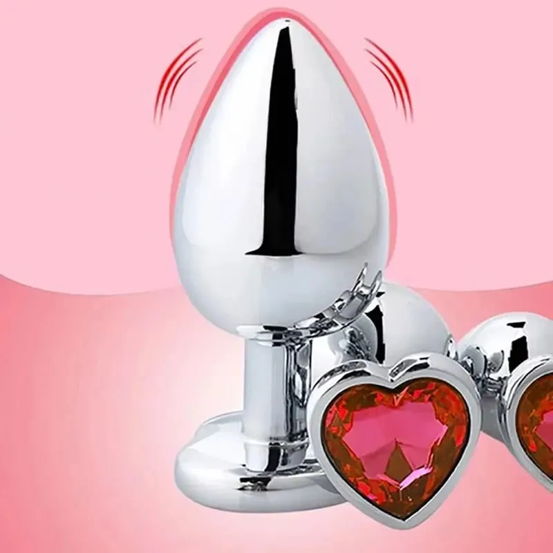 S/M/L Anal Plug Metal Sex Toys For Women Men Adult Crystal Erotic Bullet Butt Plug Stimulator Prostate Massager Adult Products — image 2