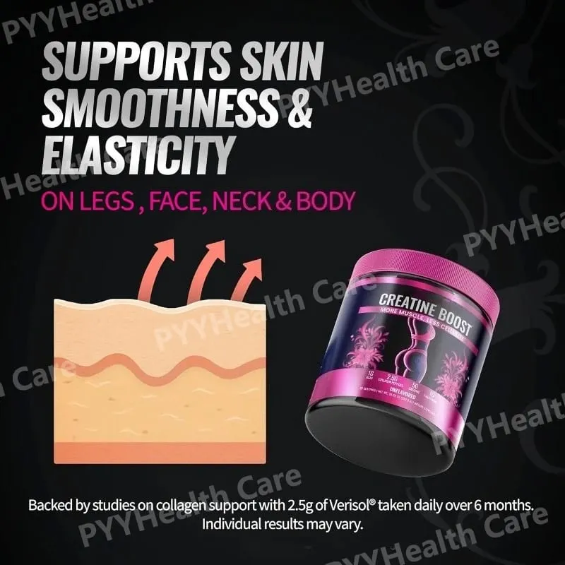 Muscle Development Post-Workout Recovery Elasticity Creatine for Women Booty Builder Supplement with Collagen & BCAA Supports — image 5