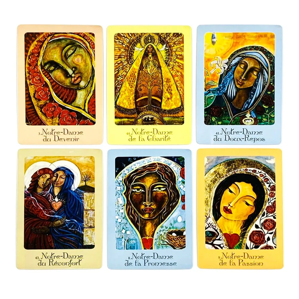 L'Oracle De Marie 44 Card French Edition Divination Oracle Deck Divine Mother Energy Perfect for Healing & Spiritual Guidance — image 4