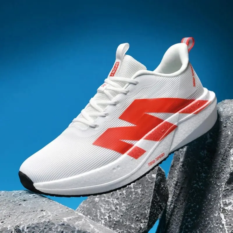 Fashion Men Women Outdoor Running Shoes Marathon Carbon Board Lightweight Comfort Casual Sneakers Breathable Mesh Sports Shoes — image 11