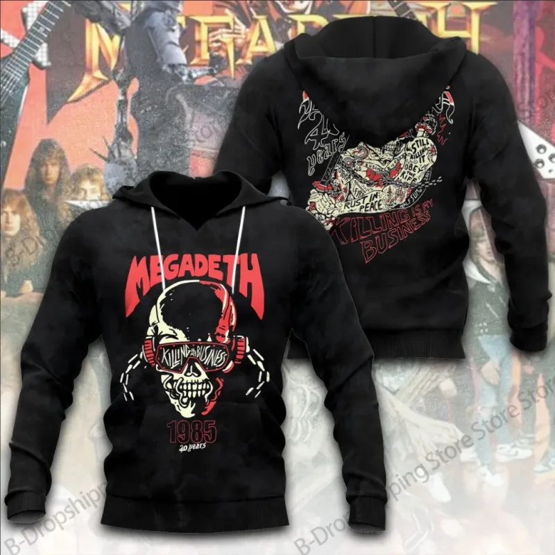Metal Rock Band Megadeth 3d Print Hoodie Men Women Fashion Long Sleeve Hoodies Vintage Coat Men Sweatshirt Unisex Clothes NEW — image 4