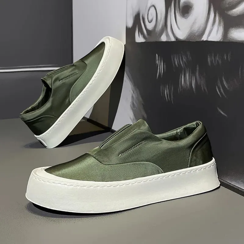 2026 Men's Canvas Casual Loafers Breathable Daily Sneakers Lightweight Comfortable Flat Footwear Free Shipping — image 2