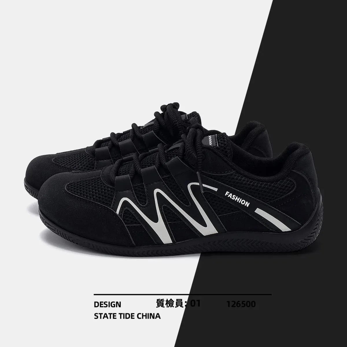 Men's Mesh Breathable Casual Sneakers Lace Up Flat Sole Fashion Sport Shoes Daily Walking Ladies Lightweight Athletic Footwear — image 9