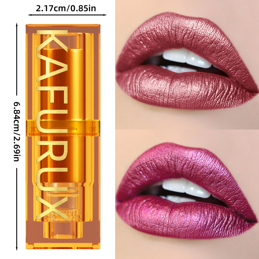16Colors Bold & Intense Glitter Shiny Metallic Lipstick Lip Tint Long Lasting Lip Senior Matte Lip Makeup Gifts for Women Cosme — image 4