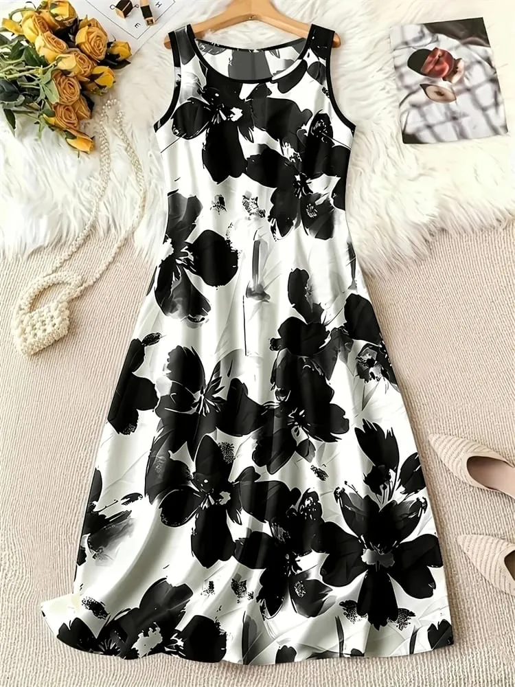Trendy 3D Women's New Arrival Dresses Summer Street Style Printed Loose-Fit Casual Dresses Outdoor Travel and Party Dresses — image 7