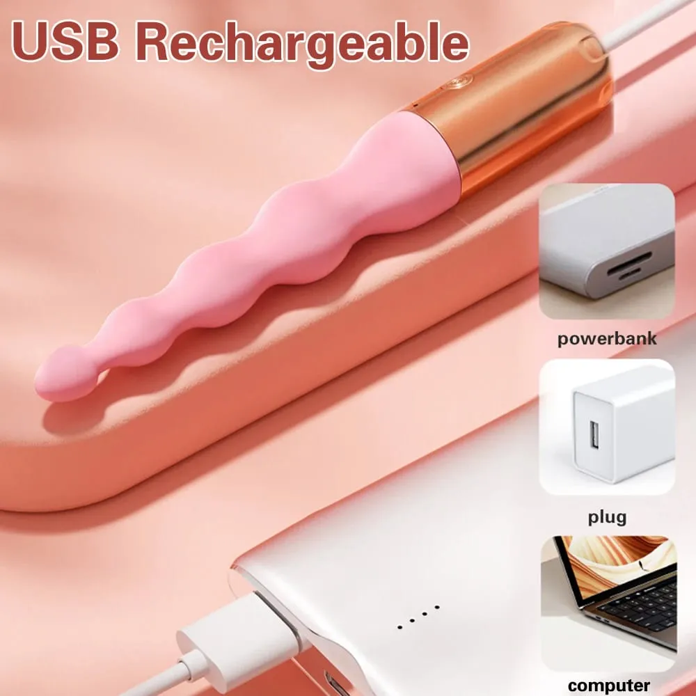 Anal Bead Vibrator Sex Toys For Women Vagina Clitoris Stimulator Vibrating Butt Plugs Male Prostate Massager Anus Sex Toy Couple — image 3