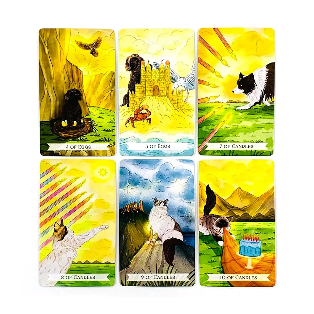 New Tarot Cards A 78-Cards English Version Of The Predictive Divination Card Game Family Gathering Card Game Spiritual Guidance