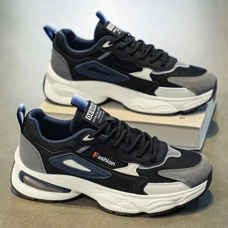 2026 Trendy Sneakers for Men Shoes Summer Outdoor Wear-Resistant Casual Sports Skateboard Shoes Fashion Breathable Shoes