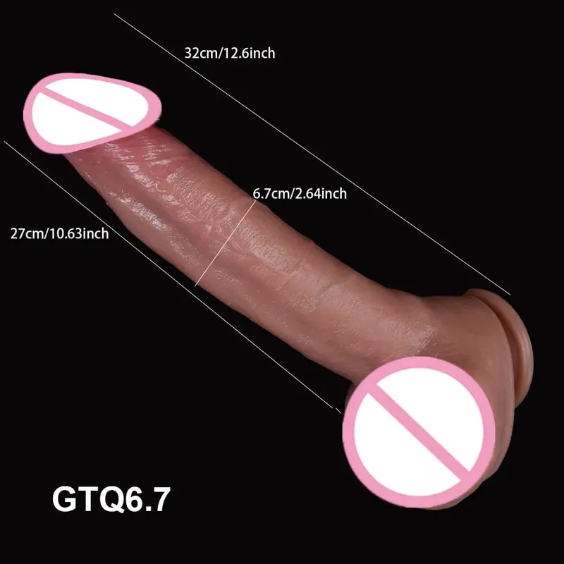 Blozend Eikel Rechtop Dildo Zachte Huid Grote Penis Goedkope Vrouwelijke Masturbator Volwassen Strapon Zuignap Anale Speeltjes voor Vrouwen massager — image 2