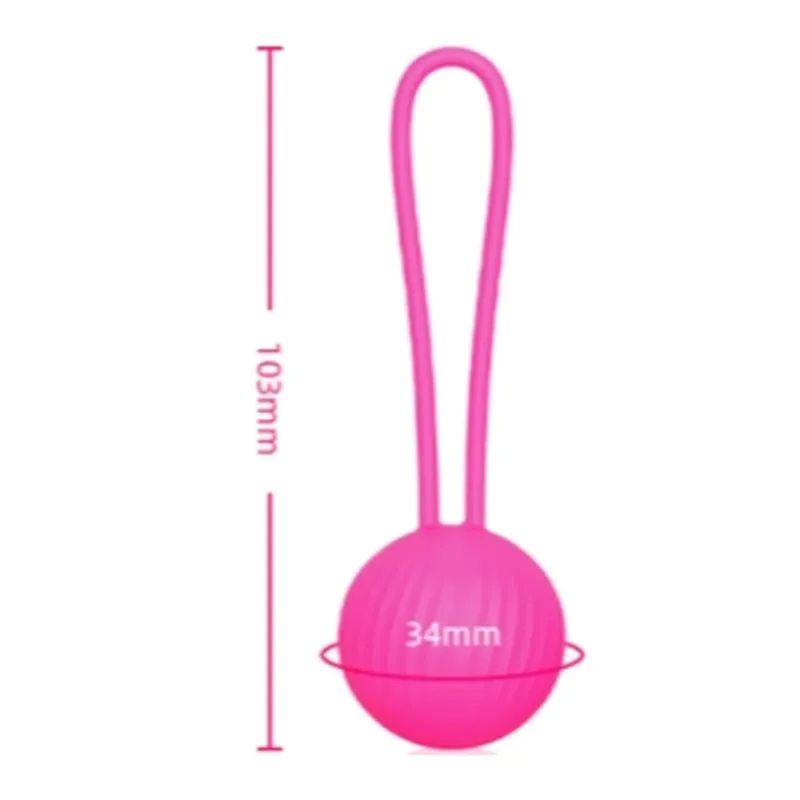 Silicone Smart Geisha Kegel Ball Beads Vaginal Ball Sex Toys for Women Simulator Vagina Chinese Ben Wa Ball Tightening Exerciser — image 19