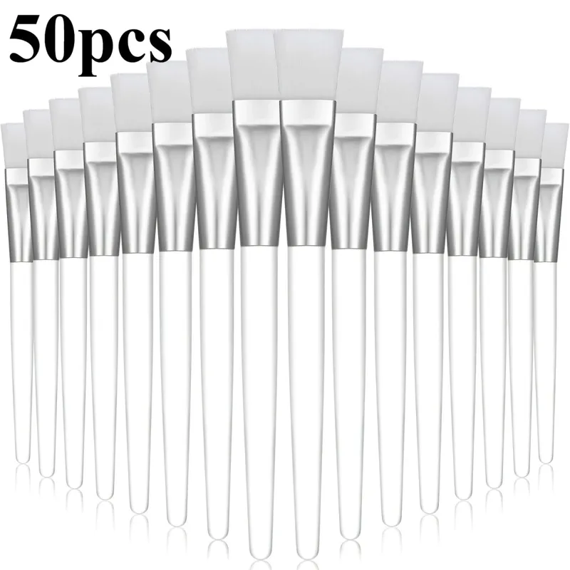 50pcs/10pcs Facial Mask Brushes - Professional Makeup & Skincare Applicators for Face Masks Body Butter Creams Salon Spa — image 8
