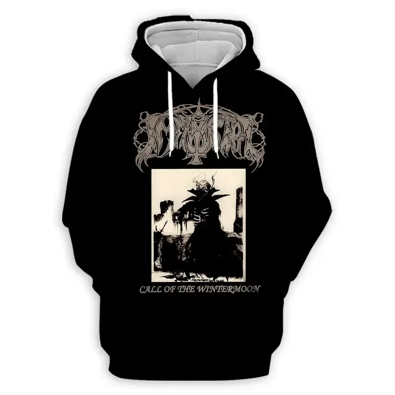 Black Metal Rock Immortal 3D Print Hoodies Men Women Fashion Casual Sweatshirts Oversized Hoodie Pullovers Tracksuit Clothing — image 7