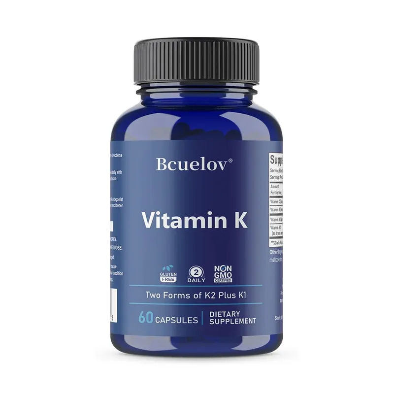 Vitamin K2 (MK-4 & MK-7) Capsules High Absorption Supplement for Bone Density Teeth Joint Cardiovascular & Immune Health — image 10