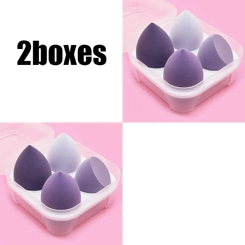 4/8/16pcs Cosmetic Puff Set Beauty Egg Wet And Dry Dual-Use Egg Makeup Foundation Sponge Air Cushion Puff Soft Makeup Tools — image 28