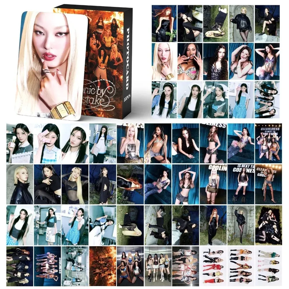 55/127pcs Kpop Idol KATSEYE WILD New Album BEAUTIFULCHAOS Lomo Cards DANIELA HD Printd Photocards Stickers MANON MEGAN Fans Gift — image 4