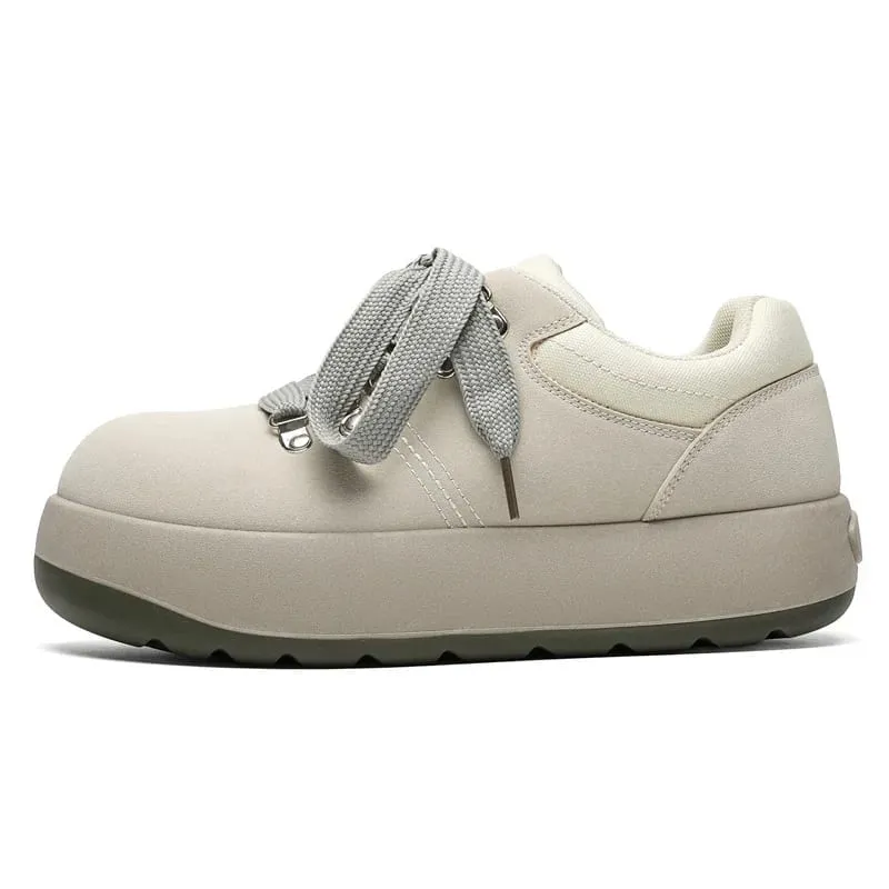 High Quality Men's Chunky Sneakers Skate Shoes Oversized Toe Casual Sneakers Comfortable Platform Shoes Footwear for Students
