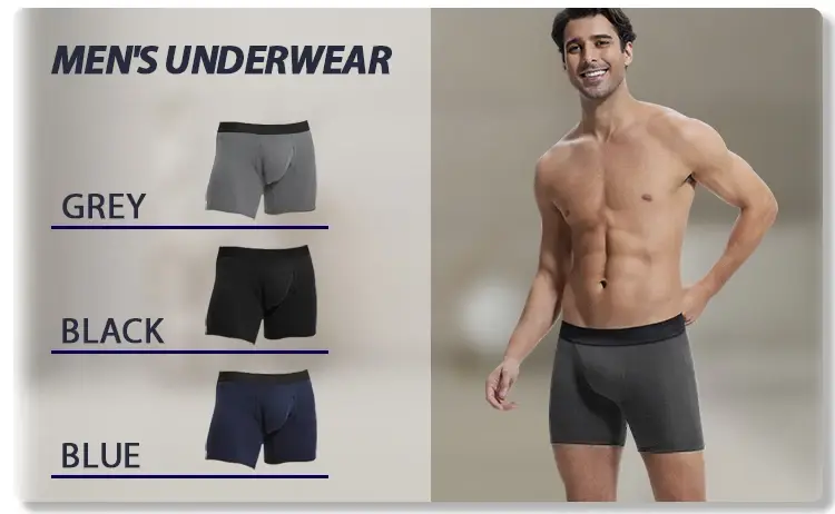 Overnight Urinary Men Boxers Ultra-Absorbent Panties Incontinence Underwear Maximum Absorbency Briefs Leak Proof Cotton Shorts — image 5