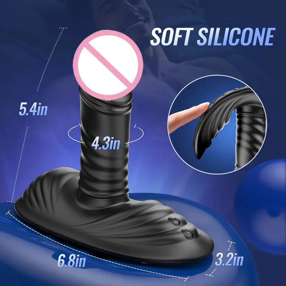 APP And Remote Control Vibrating Dildo Vibrator for Women Telescopic Vagina G Spot Double Stimulator Female Masturbator Sex Toys