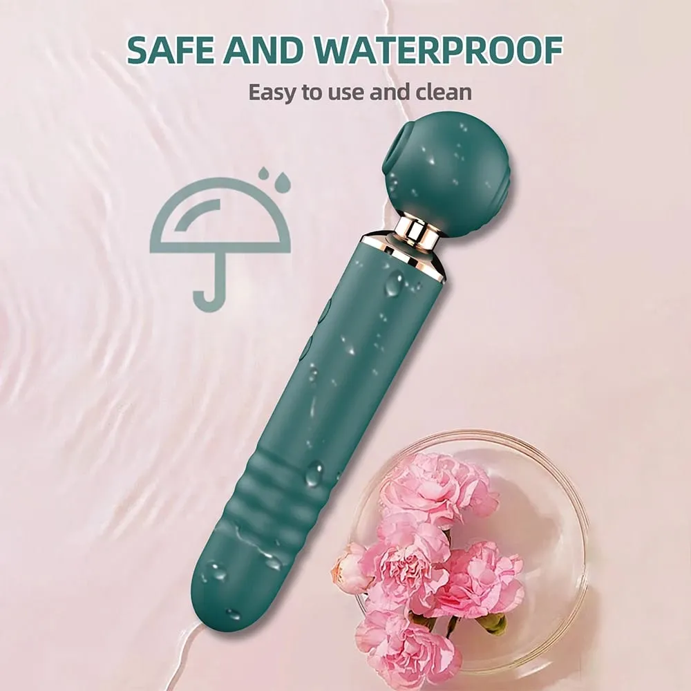 Magic Av Wand Massager Dildo Masturbator Clitoris Διέγερση Θηλών Παιχνίδια σεξ σιλικόνης Δονητές Γυναικείες κολπικοί διεγέρτες σημείου G — image 5