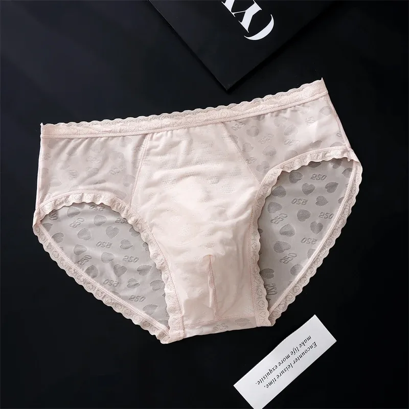 Lace men's underwear Ice Silk cuecas masculino sexys tøy men briefs AIR Bare Feel calzoncillos hombre No Trace cueca new lingeri — image 6