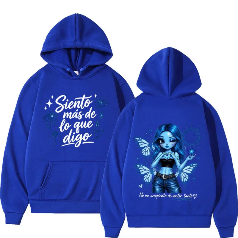 Karol G Tropicoqueta Latina Foreva 2026 Tour Print Hoodie Men Women Fashion Harajuku Sweatshirts Aesthetic Trend Loose Pullover