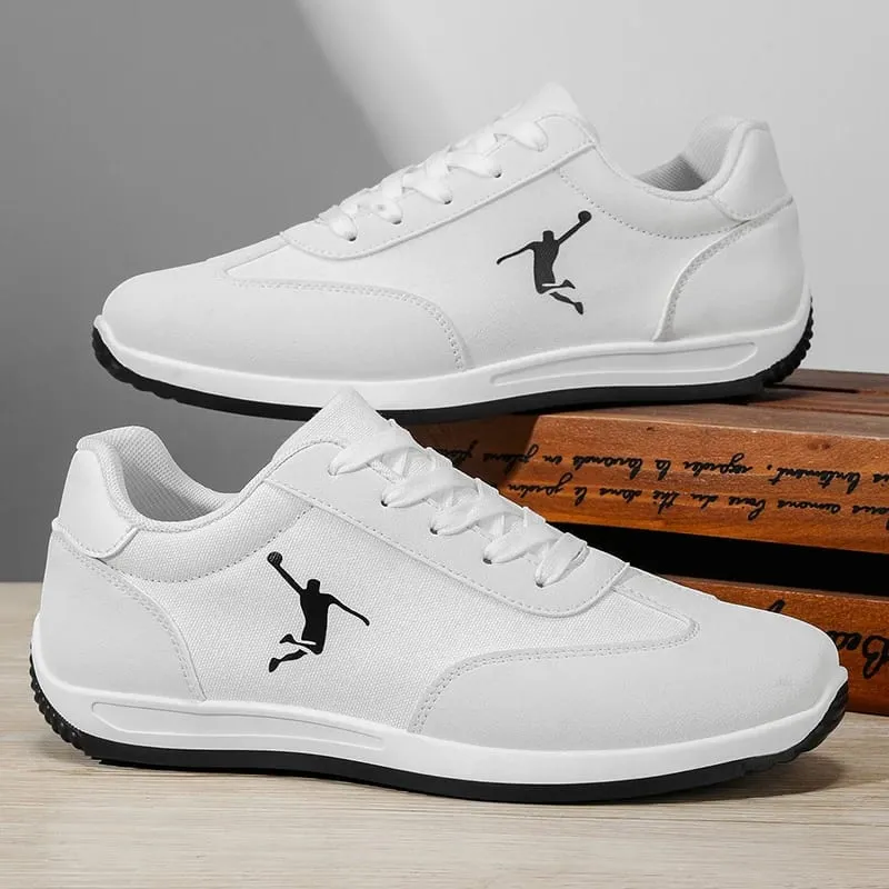 Scarpe da uomo Scarpe alla moda primavera e autunno Nuovi modelli transfrontalieri Bianco Nero Rosso Scarpe sportive Scarpe casual versatili basse da uomo traspiranti con suola morbida — image 2