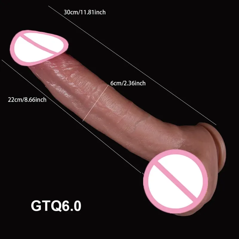 Blozend Eikel Rechtop Dildo Zachte Huid Grote Penis Goedkope Vrouwelijke Masturbator Volwassen Strapon Zuignap Anale Speeltjes voor Vrouwen massager — image 9
