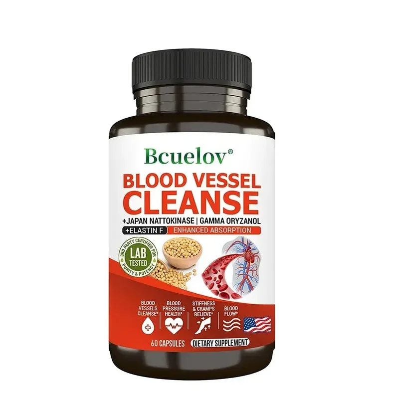 Nattokinase 2000 FU Supplement - Improve Blood Circulation Promote Detoxification Metabolism Maintain Cardiovascular Health — image 9