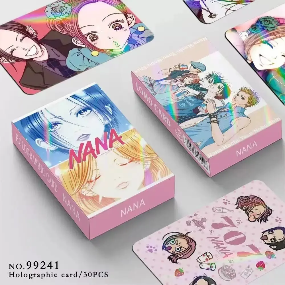 30pcs Japanese Manga NANA HD Photo Card Album Komatsu Nana & Oosaki Collectible LOMO Cards Fan Gift Set — image 1