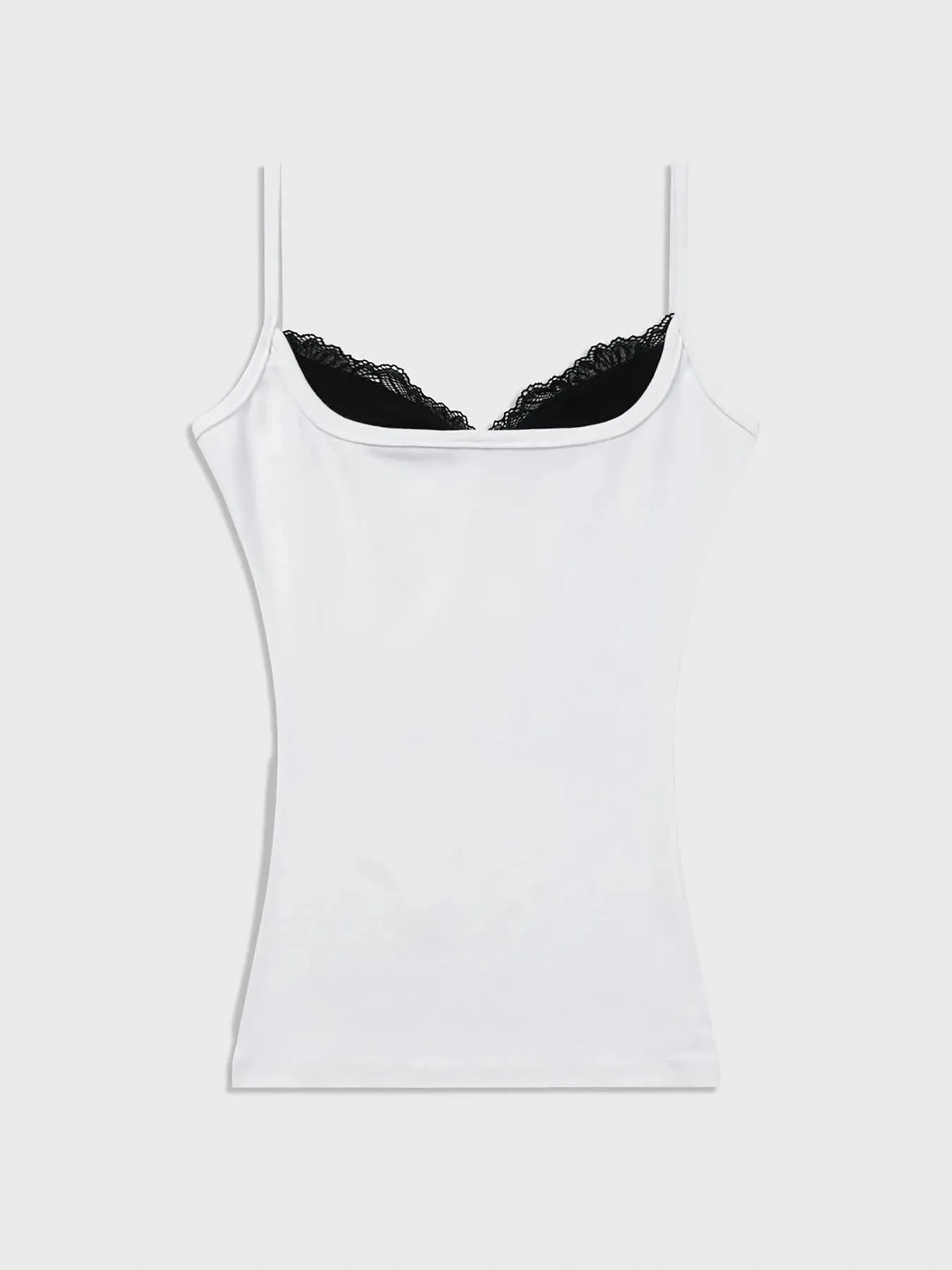 Summer Slim Fit Sleeveless Top Lace Camisole Vest New Style for Slimming Look — image 6