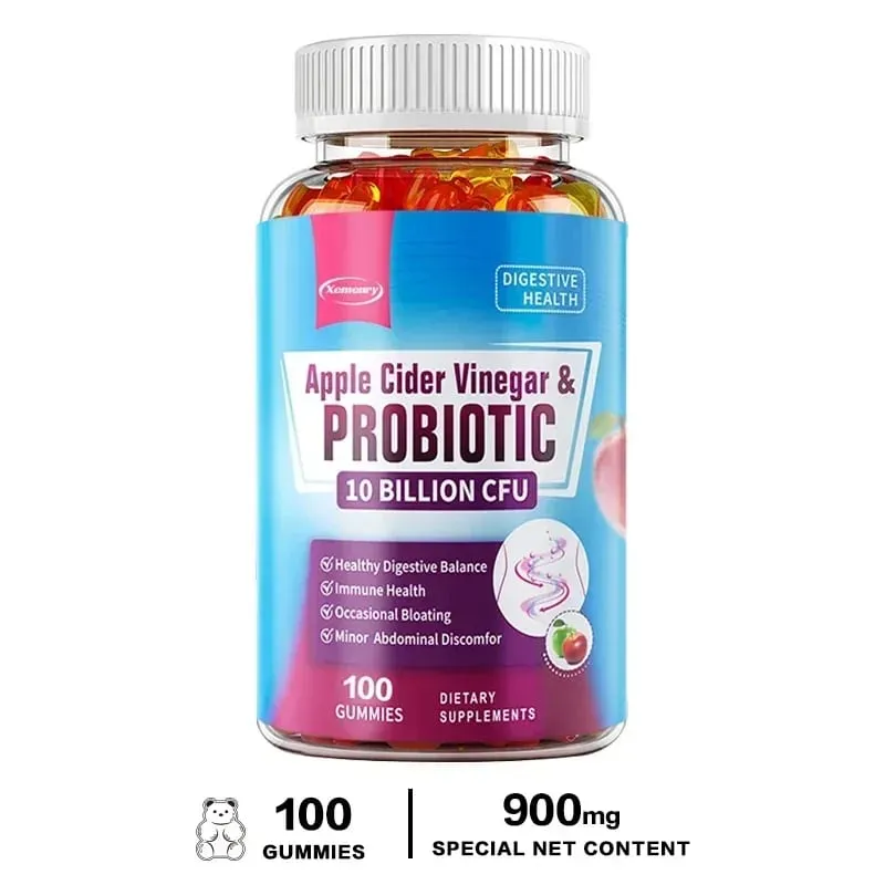 Probiotic Gummies - Contains Apple Cider Vinegar Which Aids Digestion Boosts Immunity and Relieves Constipation and Bloating — image 10