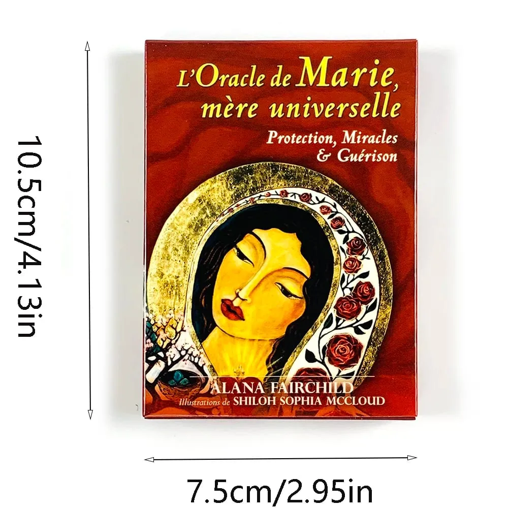 L'Oracle De Marie 44 Card French Edition Divination Oracle Deck Divine Mother Energy Perfect for Healing & Spiritual Guidance — image 6