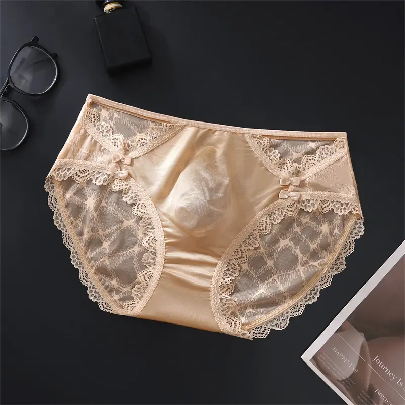 Men's underwear Ice silk tangas japonesa adults 18 plus calzoncillos hombre lace ropa interior hombre 3D convex cuecas masculina — image 6