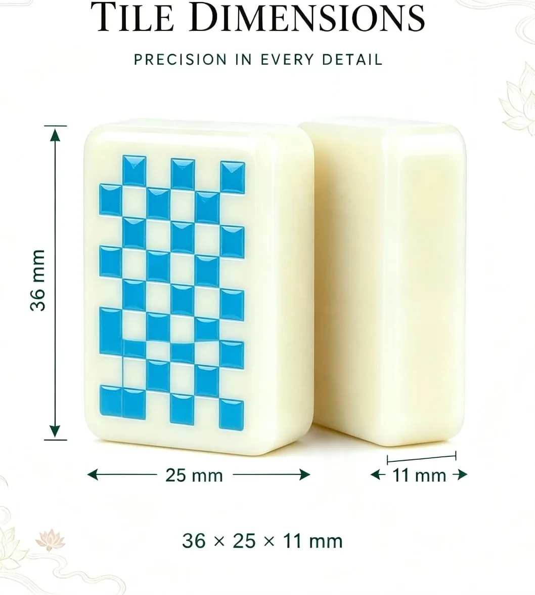 Tropical Beach Fruit Theme American Mahjong Tiles Double-sided UA Printing Acrylic Mah Jong Set Leisure Board Game Christmas