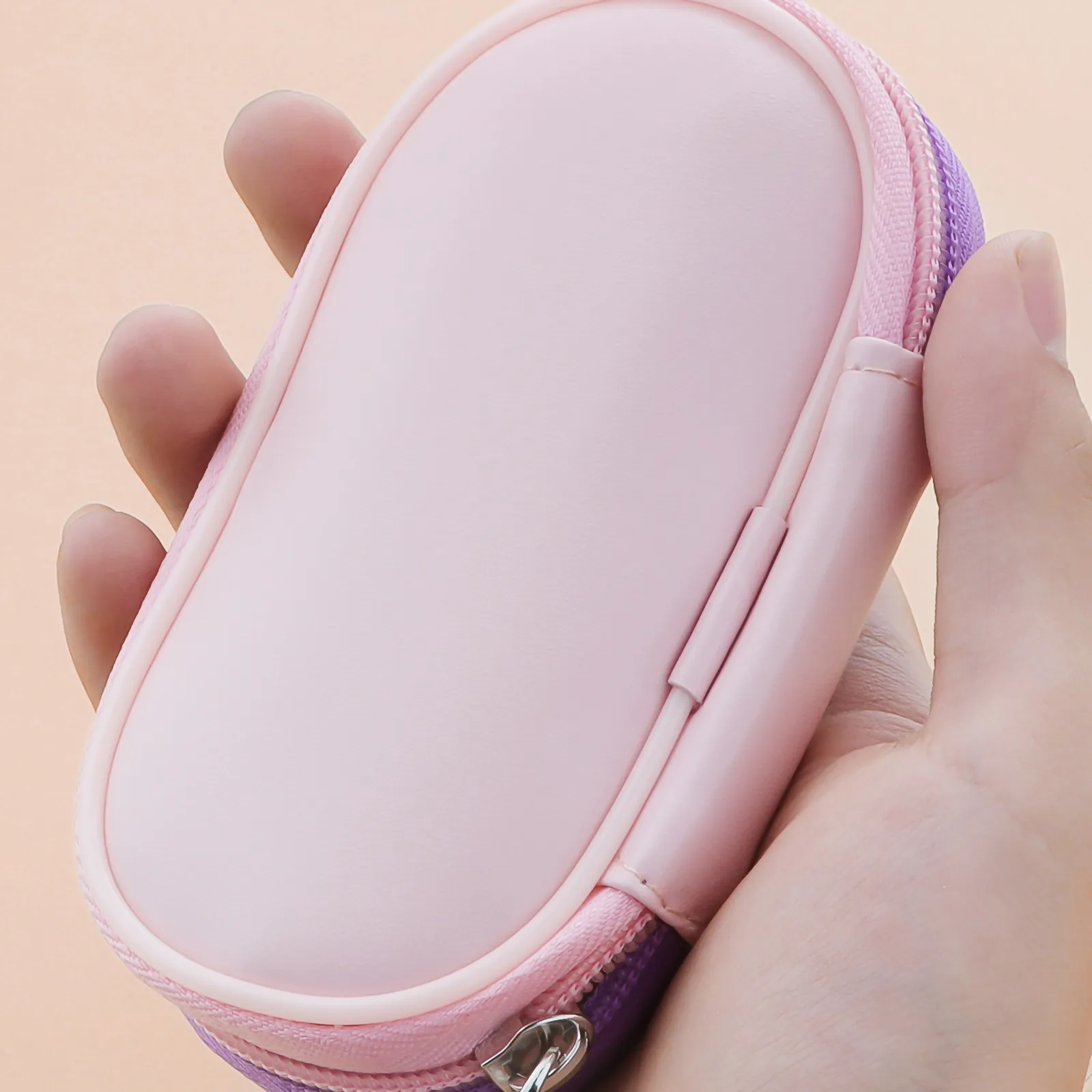 10 Pembe Mini Makyaj Fırçası Seyahat Taşınabilir Makyaj Aracı Makyaj Puf - Palmiye Fırçası Profesyonel Makyaj Aracı Seti — image 5