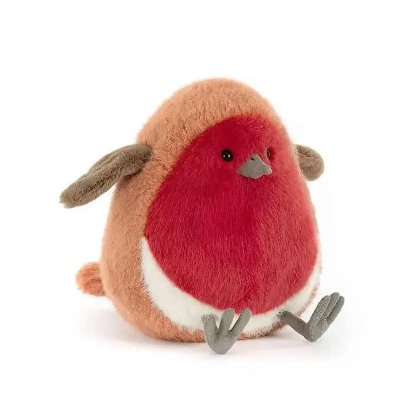 1Pcs Pet Companion Toy Ornaments Parrot Fat Pigeon Bird Plush Doll Toy Christmas Birthday Girl Gift — image 8