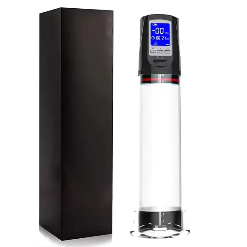 Electric Male Vacuum Suction Sucking Masturbation Peni Exercise Delay Enlargement Automatic Penis Pump Adult Sex Toys for Men