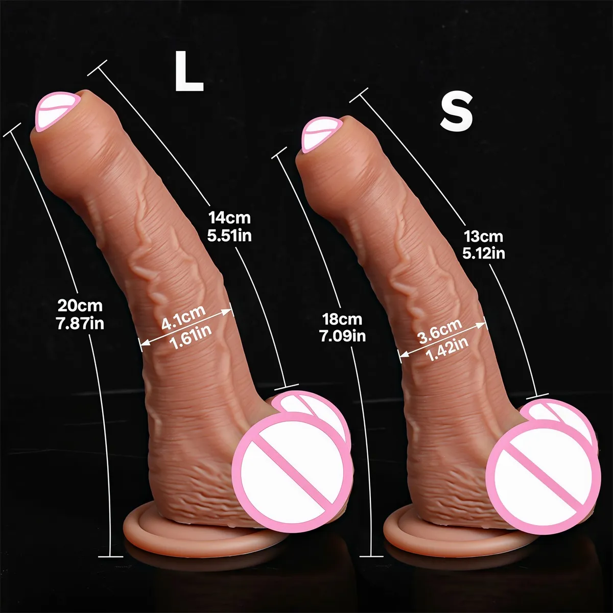 Levné Soft Cock Realistický popruh Velký Dildo Pocit kůže Malý Penis Dvojitá silikonová přísavka Dick Gay Anální sexuální hračky Muži Ženy