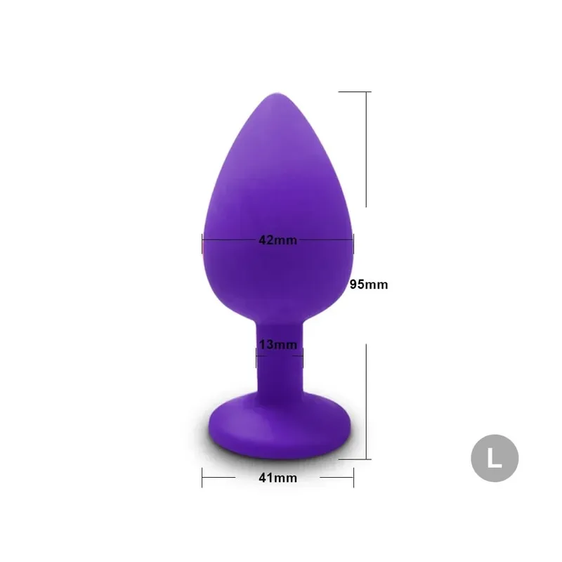 Weiche Silikon Anal Butt Plug Unisex Sex Spielzeug Männer Prostata Massagegerät Erwachsene Homosexuell Arsch Gefüllte Anal Trainer Massagegerät für paare
