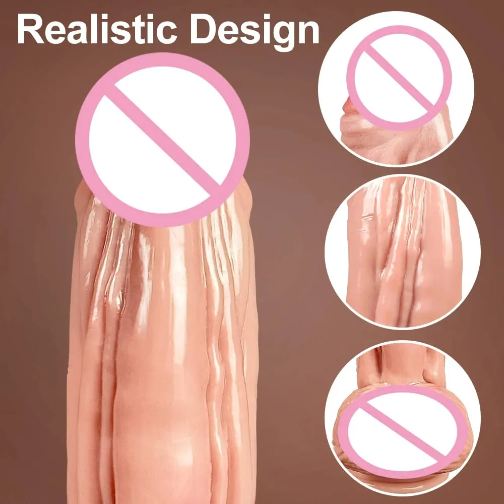 Consolador grueso enorme de diámetro, consoladores de silicona realistas, ventosa fuerte, juego Anal, consolador gigante de punto G, Juguetes sexuales anales para mujeres y hombres — image 3