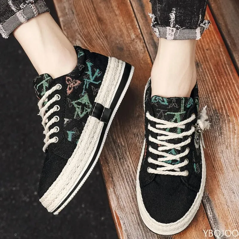 Men's spring summer breathable trendy casual lightweight shoes simple comfortable versatile men's shoes for daily use — image 4