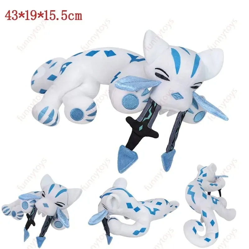 Pokémon Plush Sleeping Position Pillow Leafeon Espeon Sylveon Furret Cubone Scorbunny Bulbasaur Squirtle Soft Stuffed Cushion — image 14