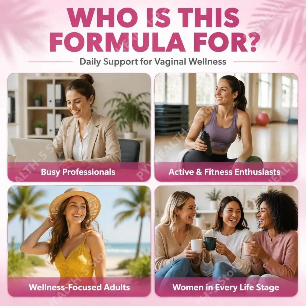 HalmanLabs Vaginal Health Gummies with Probiotics and Vitamin C Balances PH Levels and Supports Vaginal Flora - 60 Gummies — image 5