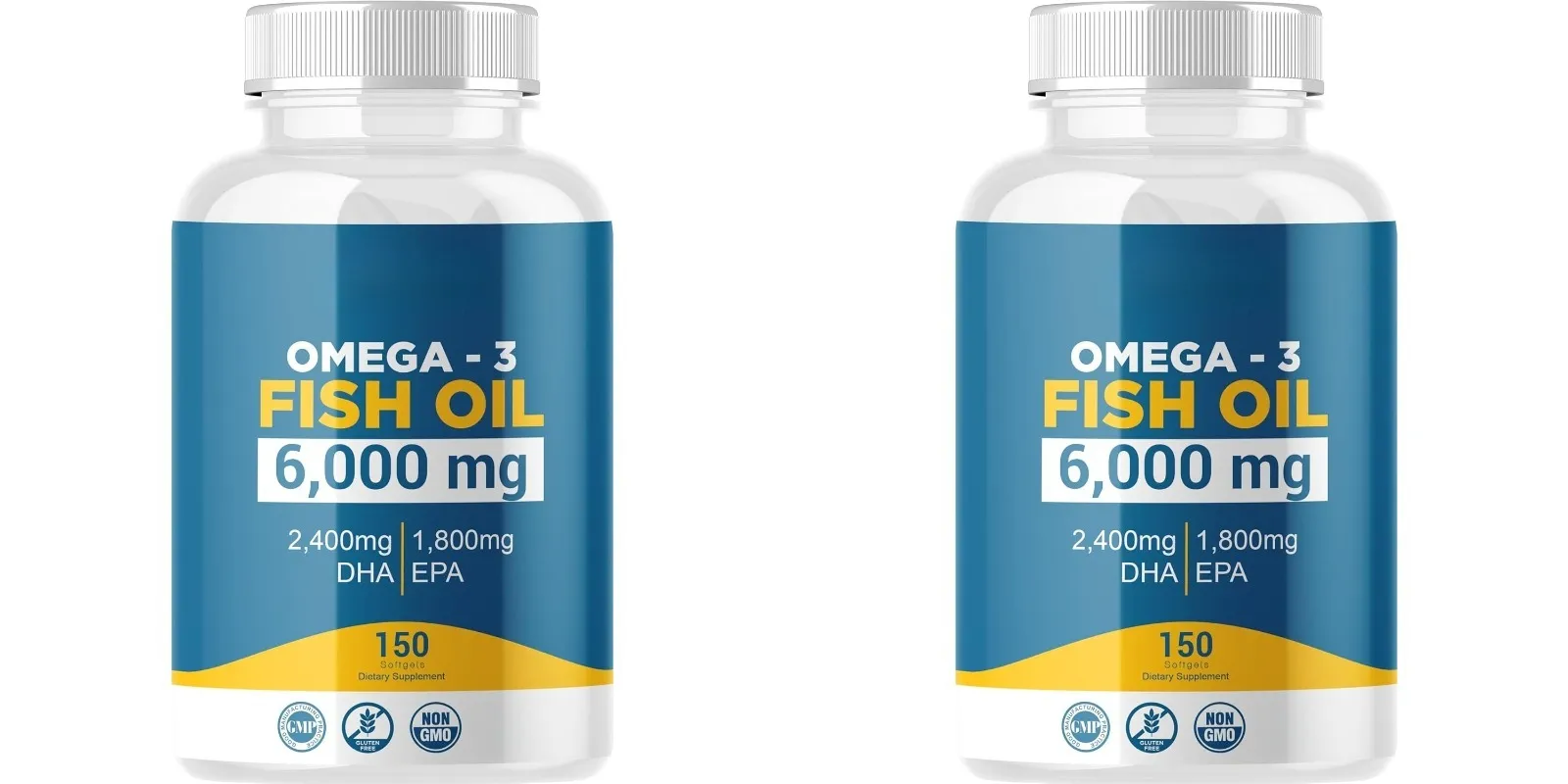 Omega 3 Fish Oil Softgels High Potency EPA DHA Daily Supplement for Adults Supports Joint Immune Health 150 Softgels Non GMO — image 8