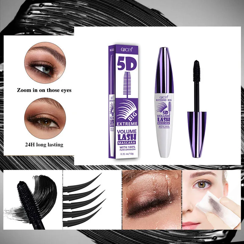 Stereoscopic Eye Black Waterproof and Sweat Resistant Suitable for Halloween Makeup to Create Curly Natural Eyelashes — image 6